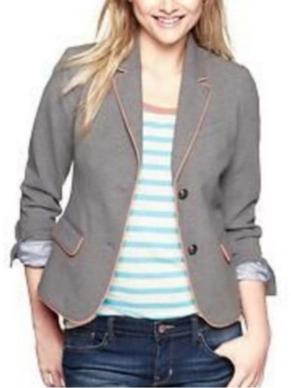 GAP Academy Blazer Neon Trim Size 10